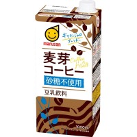 NEW】豆乳飲料 麦芽コーヒー 砂糖不使用（1L×6本） | マルサンアイ公式